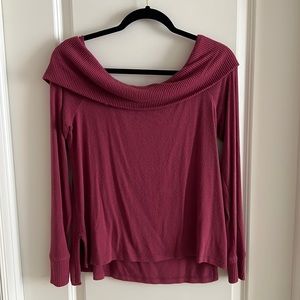Abercrombie & Fitch off the shoulder sweater, size M